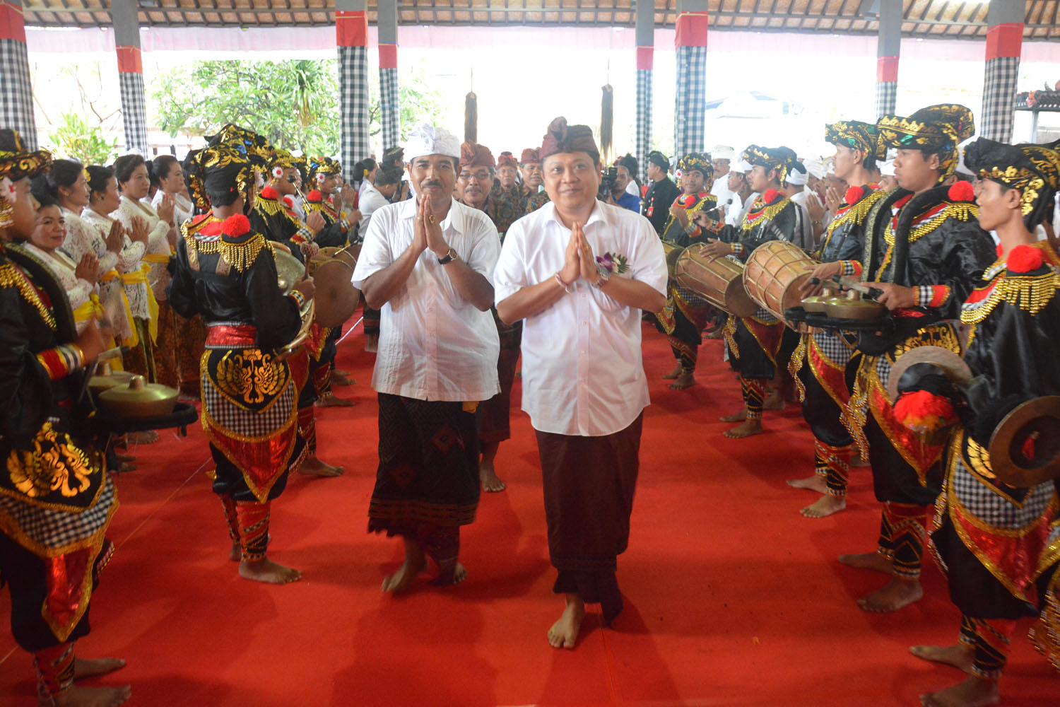 Evaluasi Pembinaan Penataan Desa Pakraman dan Taman Gegirang Tingkat Kota Denpasar, Senin sore (27/9) di Wantilan Desa Pakraman Panjer. 