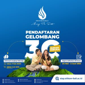 Pendaftaran Gelombang 3C Stikom Bali