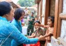 Ny. drg Ida Mahendra Jaya Sambangi Pengrajin Bambu Khas Bangli