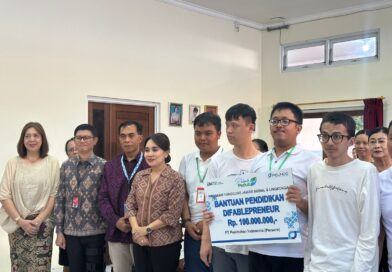 Pelindo Beri Bantuan Rp 100 Juta Dukung Peningkatan Kemampuan Penyandang Disabilitas Kota Denpasar Ikuti Pelatihan Keterampilan “Creative Workshop” ​