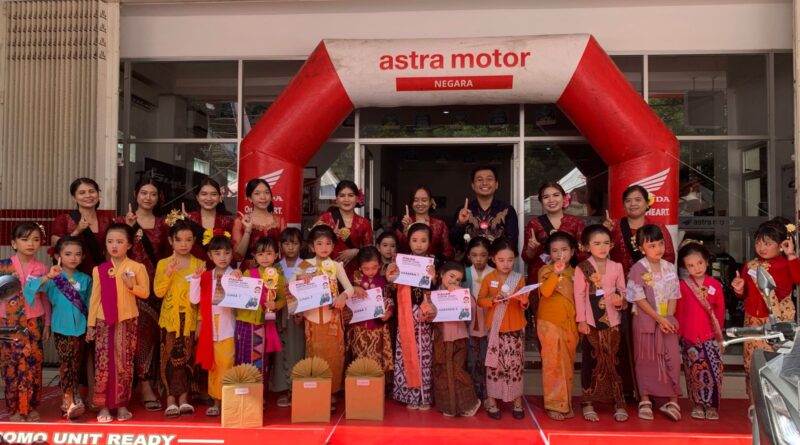 Astra Motor Negara Ajak Anak-anak Berkreativitas Tinggi dalam Fashion Show Kartini Cilik