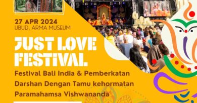 Just Love – Only Love: Festival Bali-India & Pemberkatan Darshan Bersama Paramahamsa Vishwananda Menyatukan Hati di Ubud