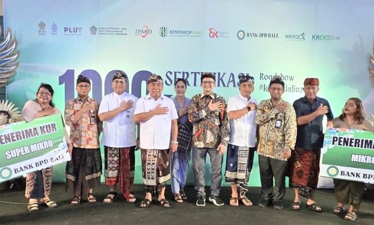 OJK Bali Beri Edukasi Keuangan Kepada 1000 UMKM di Kabupaten Jembrana 2024