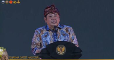 Sambutan Sekretaris Jenderal Kementerian Agama RI pada Acara Dharma Santhi Nasional: Tema Kegiatannya Sangat Menginspirasi