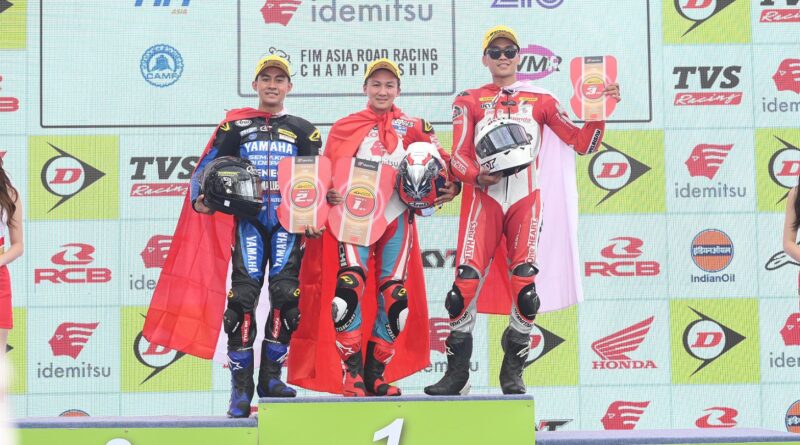 Manfaatkan Kekuatan CBR250RR, Pebalap Astra Honda Kibarkan Merah Putih di ARRC China