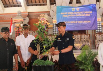 Rapat Kerja Karang Taruna Gianyar Dibuka dengan Filosofi Kelestarian