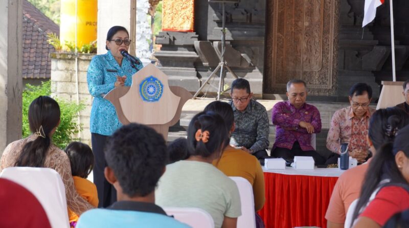 3 Desa di Kecamatan Nusa Penida Jadi Sasaran Aksi Sosial “Bergerak dan Berbagi” TP PKK Provinsi Bali Perkuat Pemberdayaan Keluarga, Edukasi Pengelolaan Sampah, dan Pencegahan Stunting