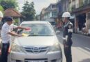 Dishub Denpasar Tertibkan Pelanggaran Lalu Lintas di Jalan Kamboja dan Gajah Mada