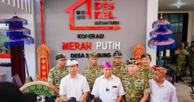 Bupati Adi Arnawa Hadiri Peresmian Operasionalisasi 1.061 KDKMP