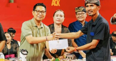 Bupati Badung Buka Turnamen Bola Voli Porum Cup IV Banjar Umahanyar Darmasaba