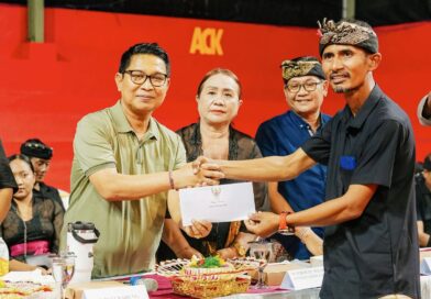 Bupati Badung Buka Turnamen Bola Voli Porum Cup IV Banjar Umahanyar Darmasaba