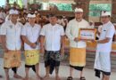 Wabup Bagus Alit Sucipta Hadiri Upacara Ngeratep Tapakan di Pura Dalem Bebalang Carangsari