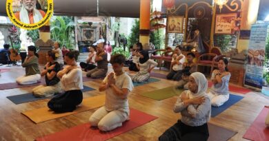Perayaan Hari Yoga Sedunia di Anand Ashram Ubud“Live Yoga: The Path to Inner Peace and Global Harmony”