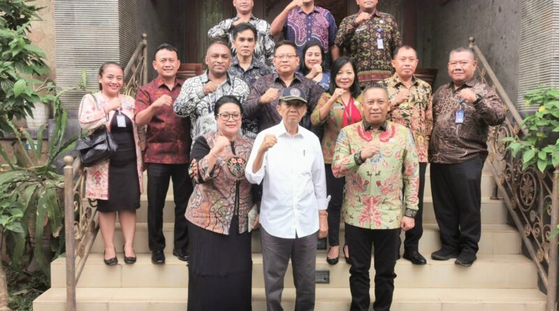 Jelang Hari Anti Narkotika Internasional, BNNP Bali Kunjungi Mangku Pastika