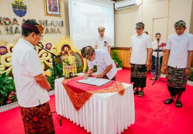 Lantik Direktur Umum Perumda Air Minum Tirta Mangutama 2026-2031, Bupati Badung Adi Arnawa Dorong Inovasi dan Optimalisasi Ketersediaan Air