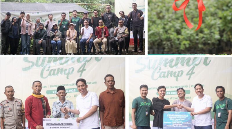 PT Pegadaian Area Pulau Sumbawa Resmikan Rumah Bibit dan Serahkan Bantuan 1.000 Bibit Kopi pada Summer Camp IV di Riamau Wawo PT Pegadaian Area Pulau Sumbawa Resmikan Rumah Bibit dan Serahkan Bantuan 1.000 Bibit Kopi pada Summer Camp IV di Riamau Wawo