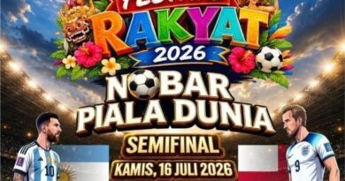 Nobar Piala Dunia 2026 di Lapangan Puputan Badung, 15 – 19 Juli 2026 Nobar Piala Dunia 2026 di Lapangan Puputan Badung, 15 – 19 Juli 2026