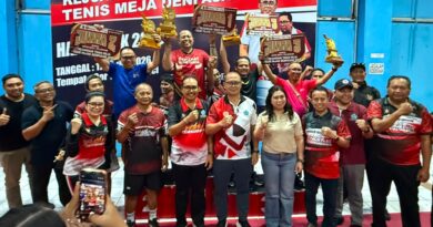 Turnamen Tenis Meja Hari Pajak Berakhir, Desa Tegal Kertha dan Desa Sumerta Kaja Juara Turnamen Tenis Meja Hari Pajak Berakhir, Desa Tegal Kertha dan Desa Sumerta Kaja Juara
