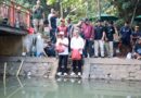 Jaga Kelestarian Lingkungan, Ribuan Ikan Lele Ditebar di Aliran Tukad Bindu Denpasar