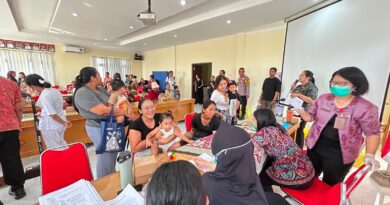 Rangkaian Semarak HUT ke-81 RI, Pelindo Benoa Gelar Pemeriksaan Gratis 100 Balita di Serangan Rangkaian Semarak HUT ke-81 RI, Pelindo Benoa Gelar Pemeriksaan Gratis 100 Balita di Serangan