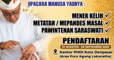 Manusa Yadnya Bersama Gelaran PHDI Denpasar Jadi Solusi dan Ringankan Warga