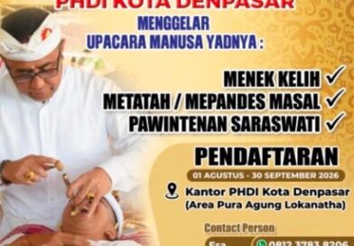 Manusa Yadnya Bersama Gelaran PHDI Denpasar Jadi Solusi dan Ringankan Warga