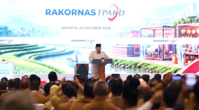 Presiden Prabowo Apresiasi Capaian TPAKD dalam Memperluas Akses Keuangan dan Meningkatkan Kesejahteraan Masyarakat, Presiden RI Prabowo Subianto Hadiri Rakornas TPAKD 2026 Presiden Prabowo Apresiasi Capaian TPAKD dalam Memperluas Akses Keuangan dan Meningkatkan Kesejahteraan Masyarakat, Presiden RI Prabowo Subianto Hadiri Rakornas TPAKD 2026