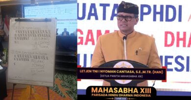 Unggul 83 Suara, Letjen I Nyoman Cantiasa Ditetapkan sebagai Ketua Umum PHDI Pusat Terpilih Periode 2026–2031