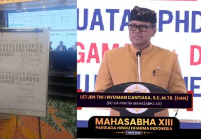 Unggul 83 Suara, Letjen I Nyoman Cantiasa Ditetapkan sebagai Ketua Umum PHDI Pusat Terpilih Periode 2026–2031